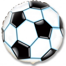 FM Круг Футбольный мяч, Черный/ Soccer Ball