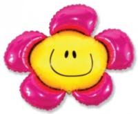 FM Фигура Цветочек (солнечная улыбка) фуксия