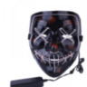 Карнавальная маска Гай Фокс, световая дизайн 4, черный