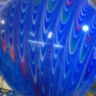 РАСПРОДАЖА! Шары Павлиний хвост (премиум агат) (Peacock balloons) Синий 18" 46 см